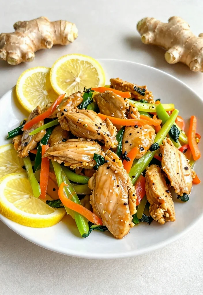 16 Asian Chicken Breast Recipes for Easy, Flavor-Packed Dinners - 5. Lemon Ginger Chicken 1