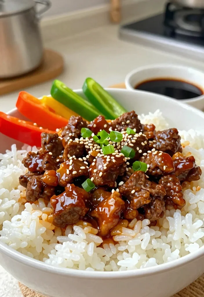 16 Asian Ground Beef Recipes: Savory Fast and Satisfying - 1. Savory Teriyaki Beef Bowls 1