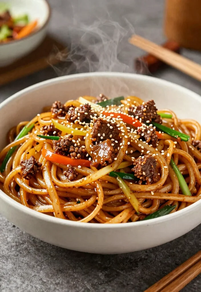 16 Asian Ground Beef Recipes: Savory Fast and Satisfying - 13. Beef Lo Mein 1