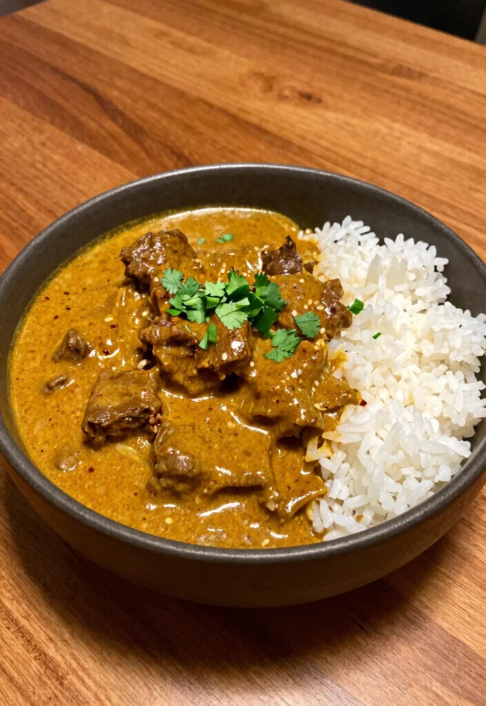 16 Asian Ground Beef Recipes: Savory Fast and Satisfying - 14. Beef Curry with Rice 1