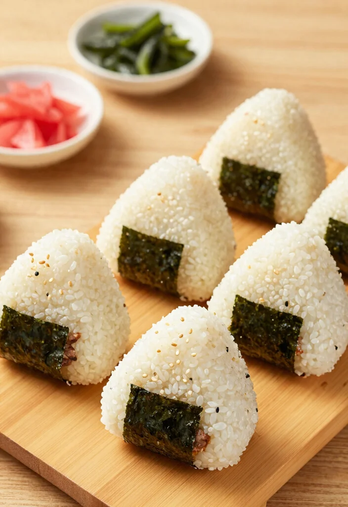 16 Asian Ground Beef Recipes: Savory Fast and Satisfying - 6. Japanese Beef Onigiri 1