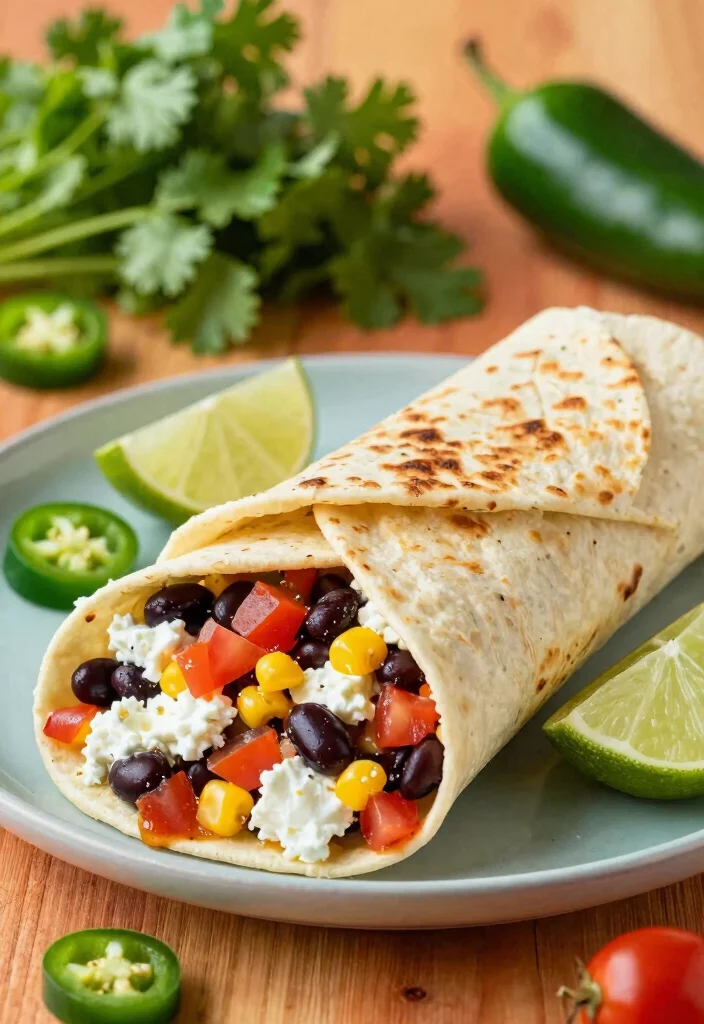 16 Cottage Cheese Wrap Recipes: Quick, Filling, and Healthy - 8. South-Western Style Cottage Cheese Wrap 1