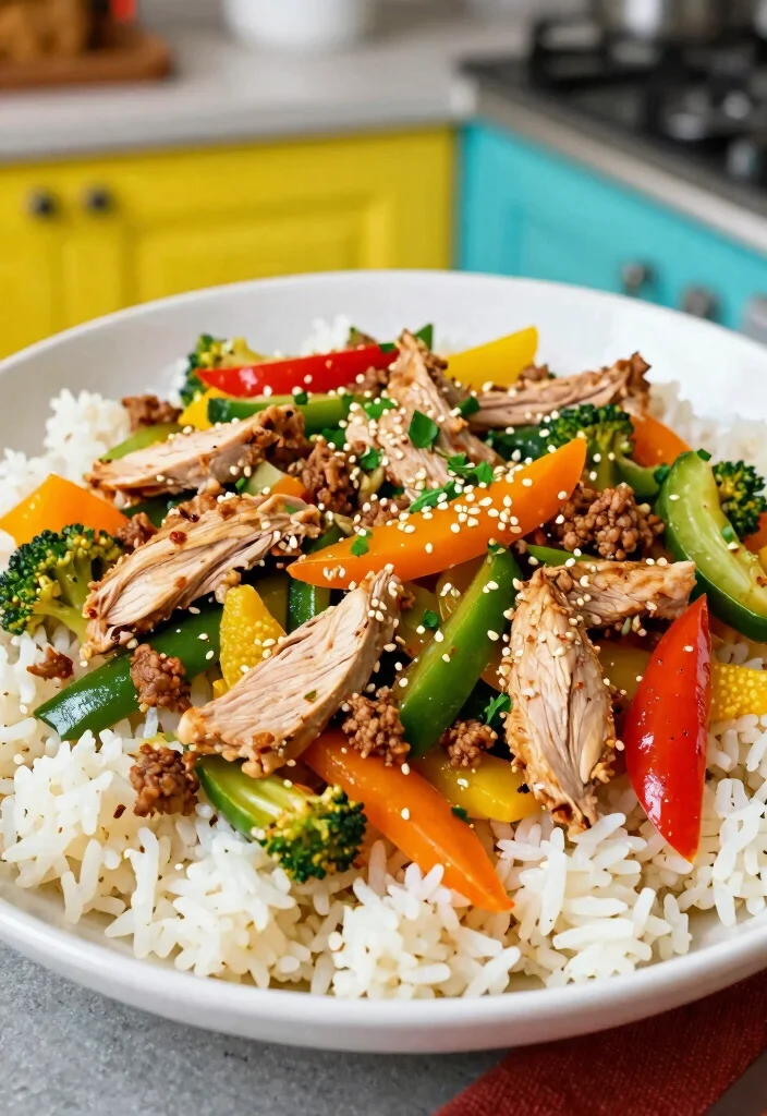 16 Ground Turkey Crockpot Recipes Set and Forget Dinners - 14. Turkey Stir-Fry: Quick and Easy 1
