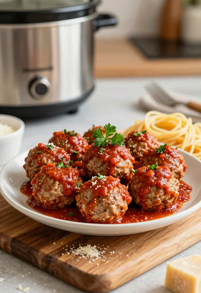16 Ground Turkey Crockpot Recipes Set and Forget Dinners - 3. Turkey Meatballs: Kid-Friendly Delight 1