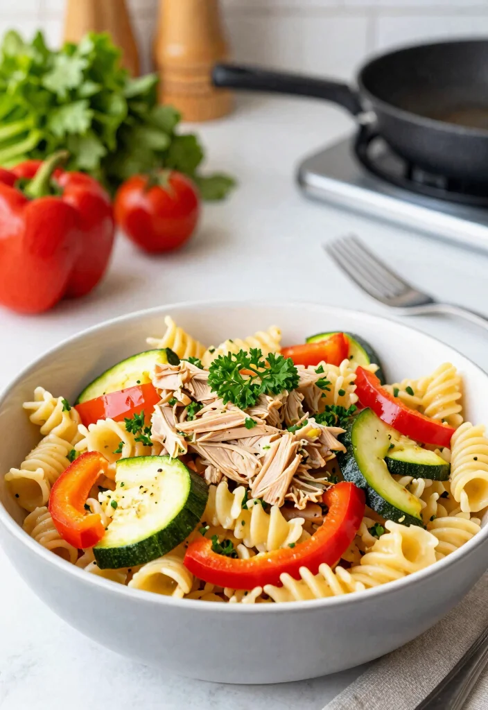 16 Ground Turkey Pasta Recipes: Easy Weeknight Favorites - 14. Turkey Primavera Pasta 1