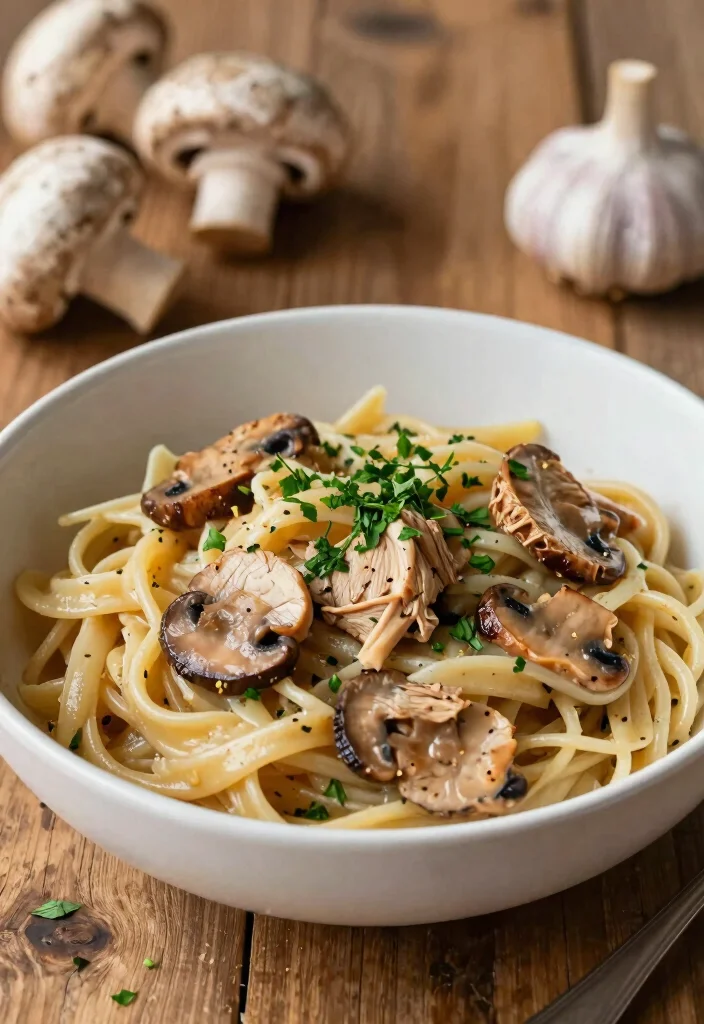 16 Ground Turkey Pasta Recipes: Easy Weeknight Favorites - 15. Turkey and Mushroom Pasta 1