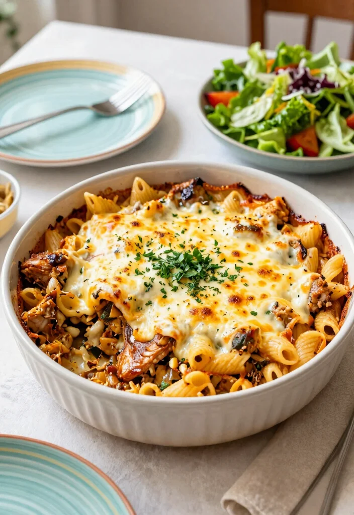 16 Ground Turkey Pasta Recipes: Easy Weeknight Favorites - 4. Turkey and Veggie Pasta Bake 1