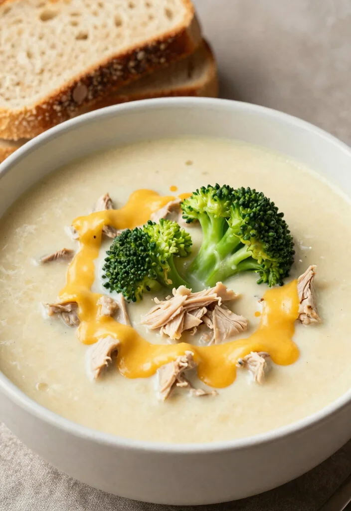 16 Ground Turkey Soup Recipes: Warm, Nourishing Bowls for Weight Loss - 14. Ground Turkey and Broccoli Cheddar Soup 1