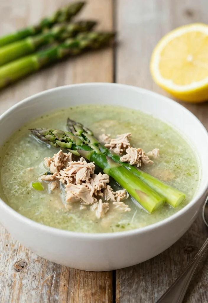 16 Ground Turkey Soup Recipes: Warm, Nourishing Bowls for Weight Loss - 15. Ground Turkey and Asparagus Soup 1
