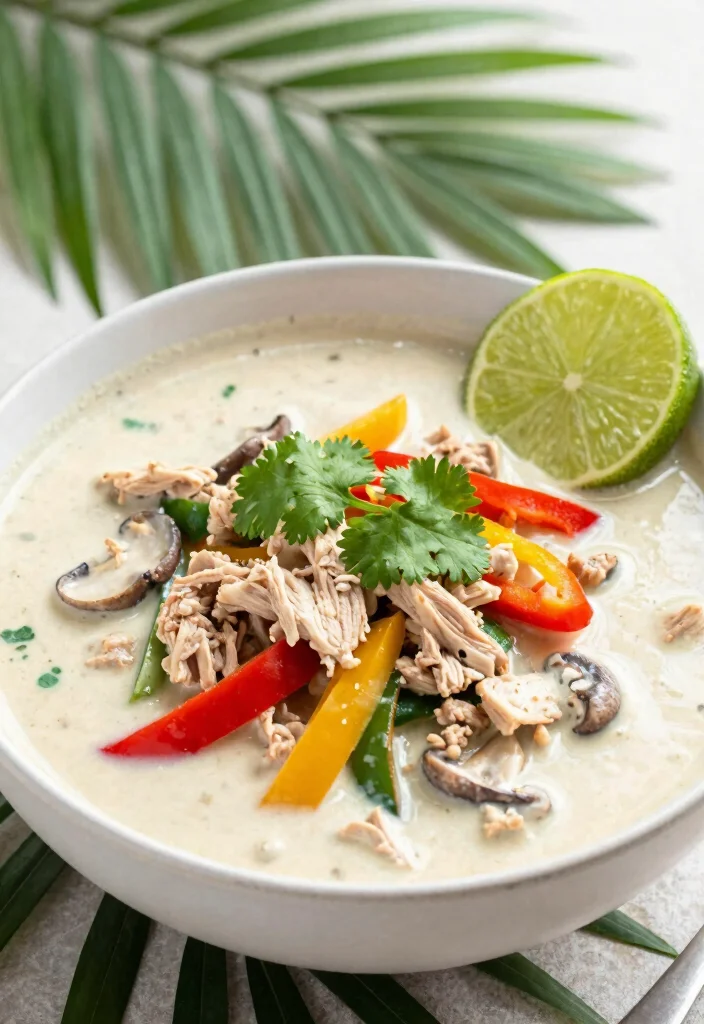 16 Ground Turkey Soup Recipes: Warm, Nourishing Bowls for Weight Loss - 7. Ground Turkey Thai Coconut Soup 1