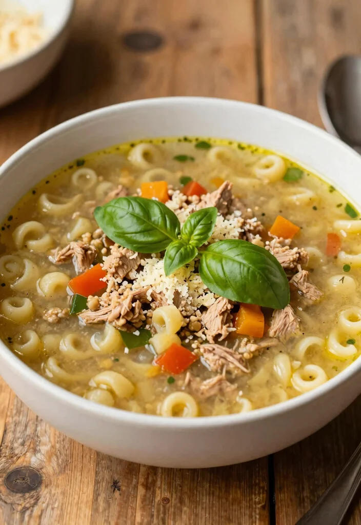16 Ground Turkey Soup Recipes: Warm, Nourishing Bowls for Weight Loss - 9. Ground Turkey Pasta Soup 1