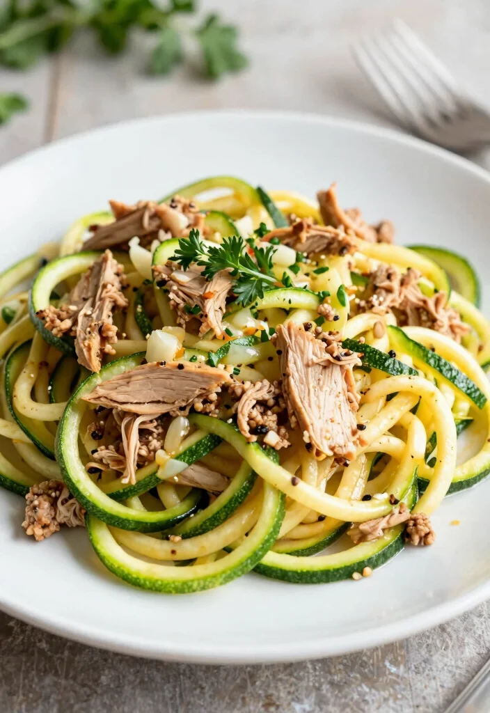 17 Asian Ground Turkey Recipes: Light, Healthy, and Flavorful - 13. Turkey Zucchini Noodles 1