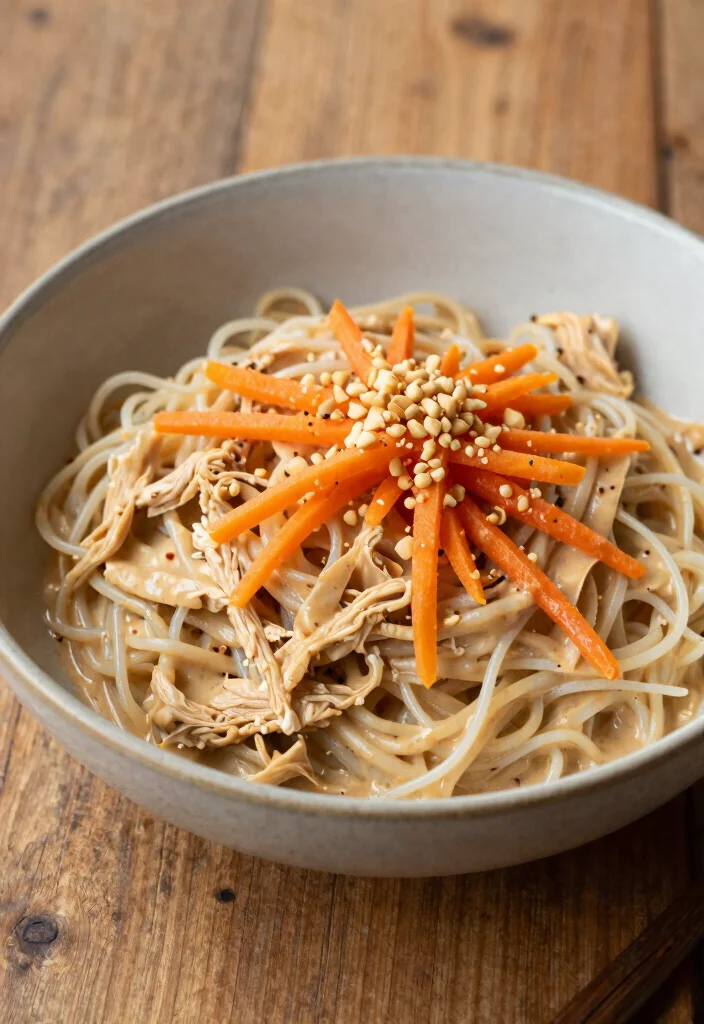17 Asian Ground Turkey Recipes: Light, Healthy, and Flavorful - 7. Thai Peanut Turkey Noodles 1