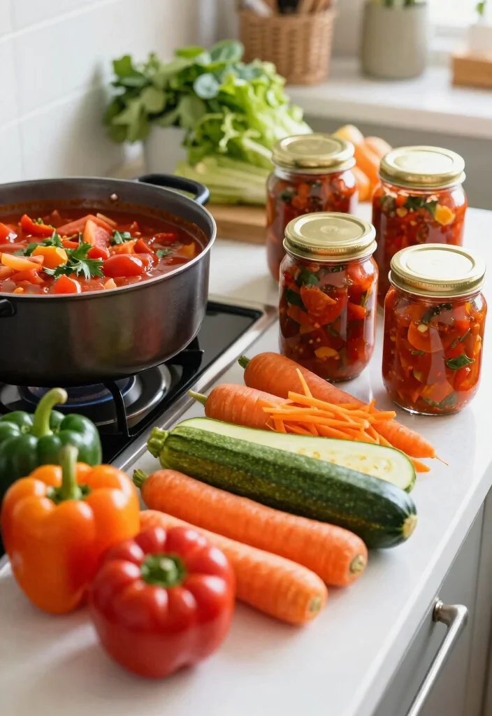 17 Canning Spaghetti Sauce Recipes Pantry Ready Favorites - 7. Tomato and Vegetable Medley Sauce 1