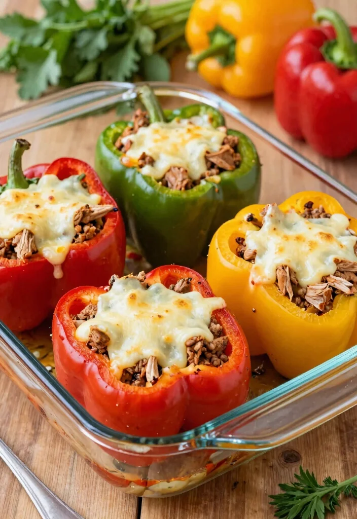 17 Ground Turkey Casserole Recipes for Cozy Family Comfort 13 17 Ground Turkey Casserole Recipes for Cozy Family Comfort - 12. Stuffed Bell Pepper Casserole 1