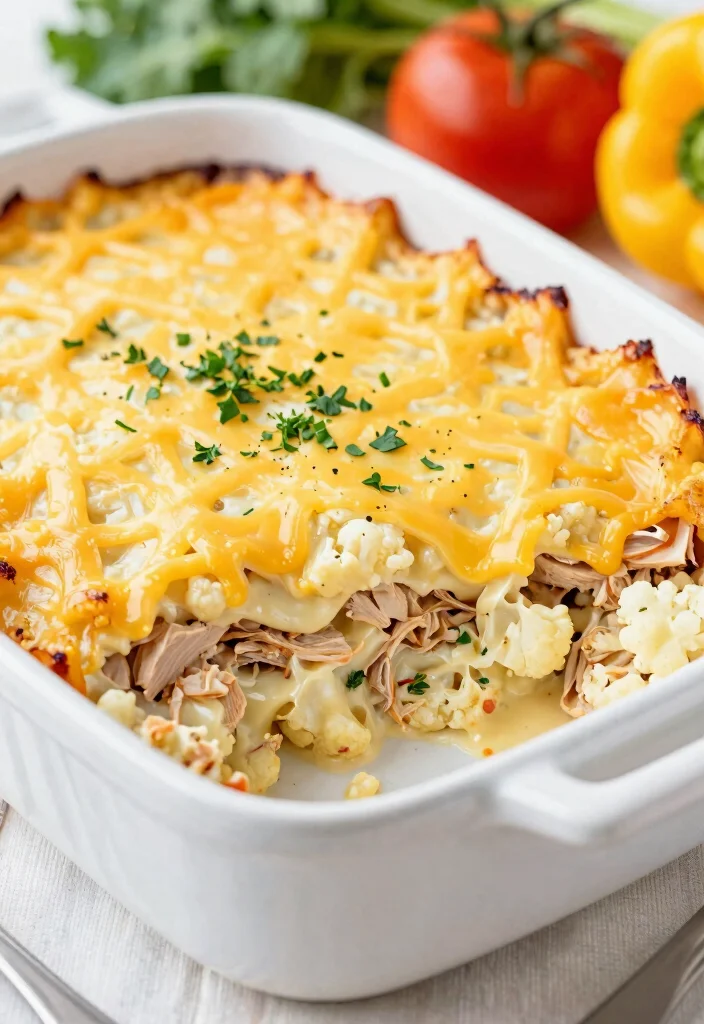 17 Ground Turkey Casserole Recipes for Cozy Family Comfort 9 17 Ground Turkey Casserole Recipes for Cozy Family Comfort - 8. Turkey and Cauliflower Casserole 1