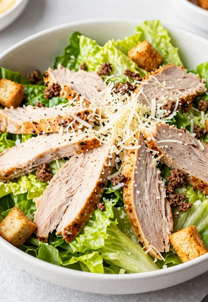 17 Ground Turkey Recipes Healthy: Simple Cooking for Busy Families - 11. Turkey Caesar Salad 1