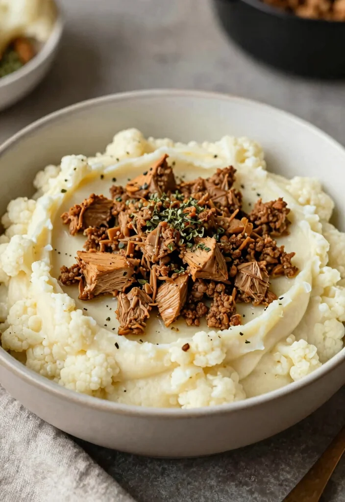 17 Ground Turkey Recipes Healthy: Simple Cooking for Busy Families - 15. Turkey and Cauliflower Mash 1