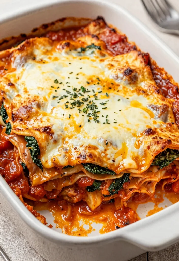 17 Ground Turkey Recipes Healthy: Simple Cooking for Busy Families - 17. Turkey and Spinach Lasagna 1