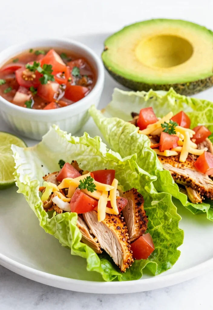 17 Ground Turkey Recipes Healthy: Simple Cooking for Busy Families - 2. Turkey Taco Lettuce Wraps 1