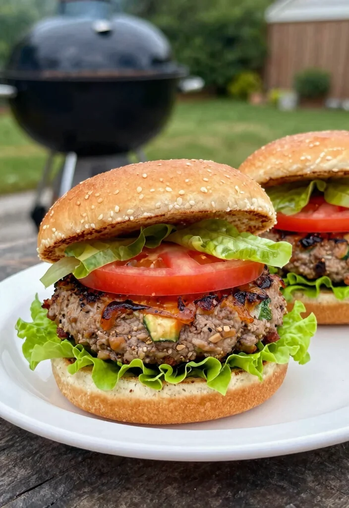 17 Ground Turkey and Zucchini Recipes: Light Nutritious Meals - 13. Turkey Zucchini Burgers 1