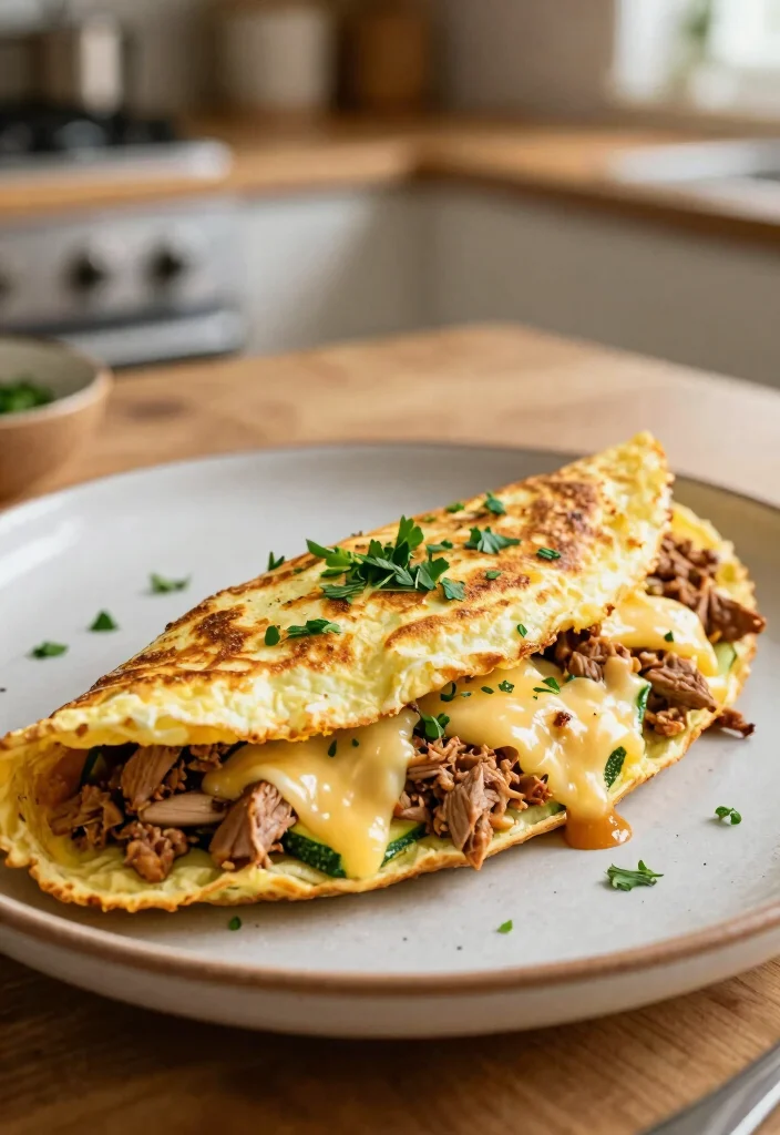 17 Ground Turkey and Zucchini Recipes: Light Nutritious Meals - 16. Turkey Zucchini Omelette 1