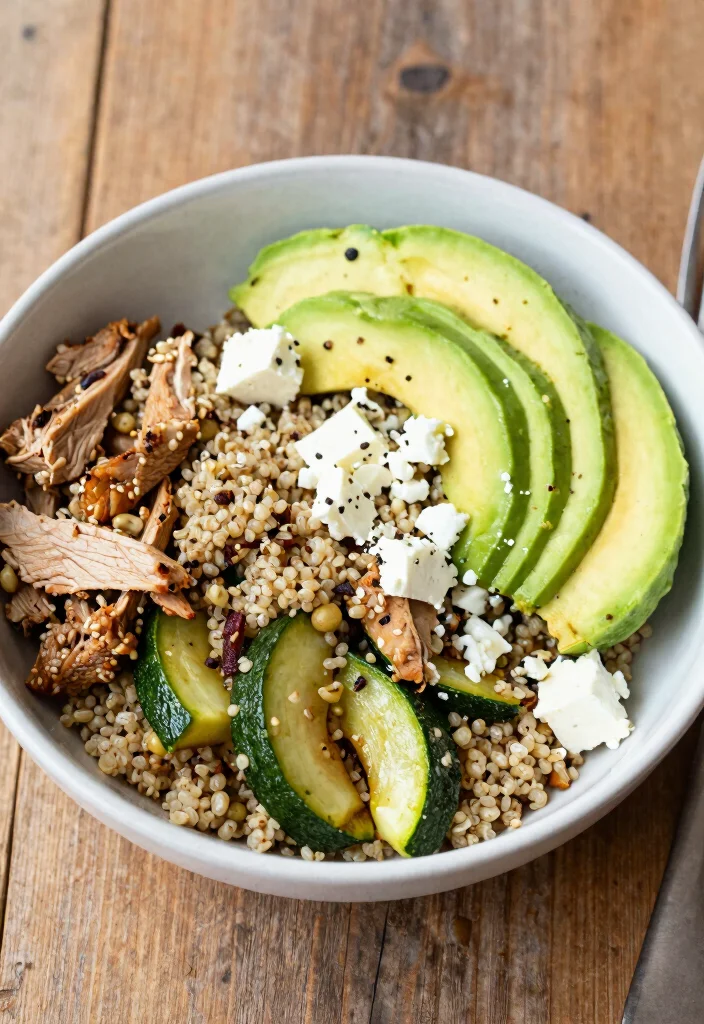 17 Ground Turkey and Zucchini Recipes: Light Nutritious Meals - 17. Zucchini Turkey Quinoa Bowl 1