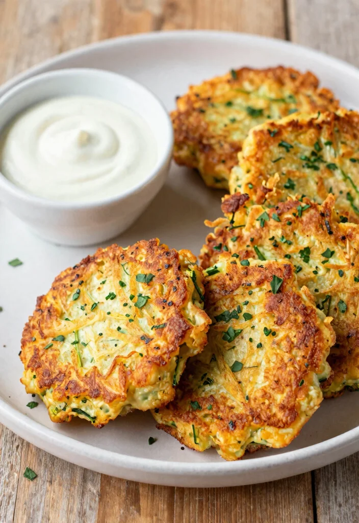 17 Ground Turkey and Zucchini Recipes: Light Nutritious Meals - 5. Baked Turkey Zucchini Fritters 1