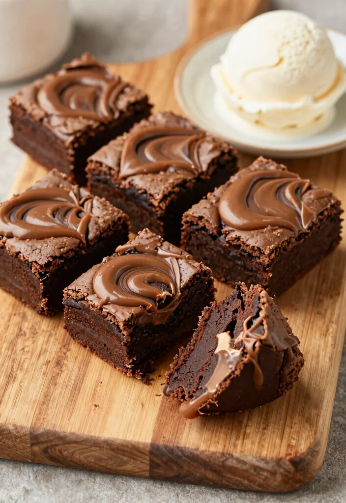 18 Condensed Milk Recipes Desserts: Sweet Creamy Classics 18 18 Condensed Milk Recipes Desserts: Sweet Creamy Classics - 17. Condensed Milk and Nutella Swirl Brownies 1