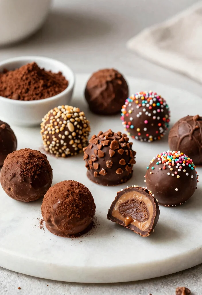 18 Condensed Milk Recipes Desserts: Sweet Creamy Classics 3 18 Condensed Milk Recipes Desserts: Sweet Creamy Classics - 2. Chocolate Truffles with Condensed Milk 1