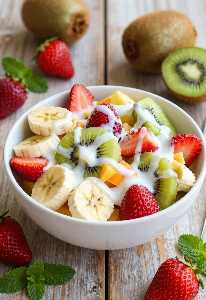 18 Condensed Milk Recipes Desserts: Sweet Creamy Classics 8 18 Condensed Milk Recipes Desserts: Sweet Creamy Classics - 7. Condensed Milk Fruit Salad 1