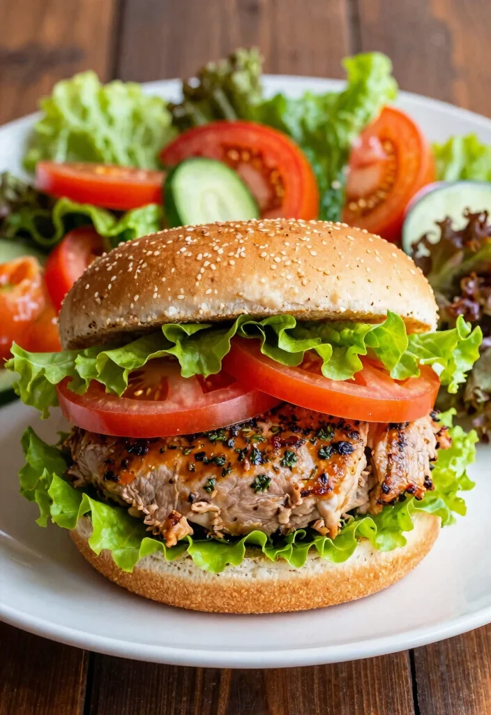 18 Ground Turkey Burger Recipes: Juicy, Lean, and Delicious - 10. Garlic & Herb Turkey Burgers 1