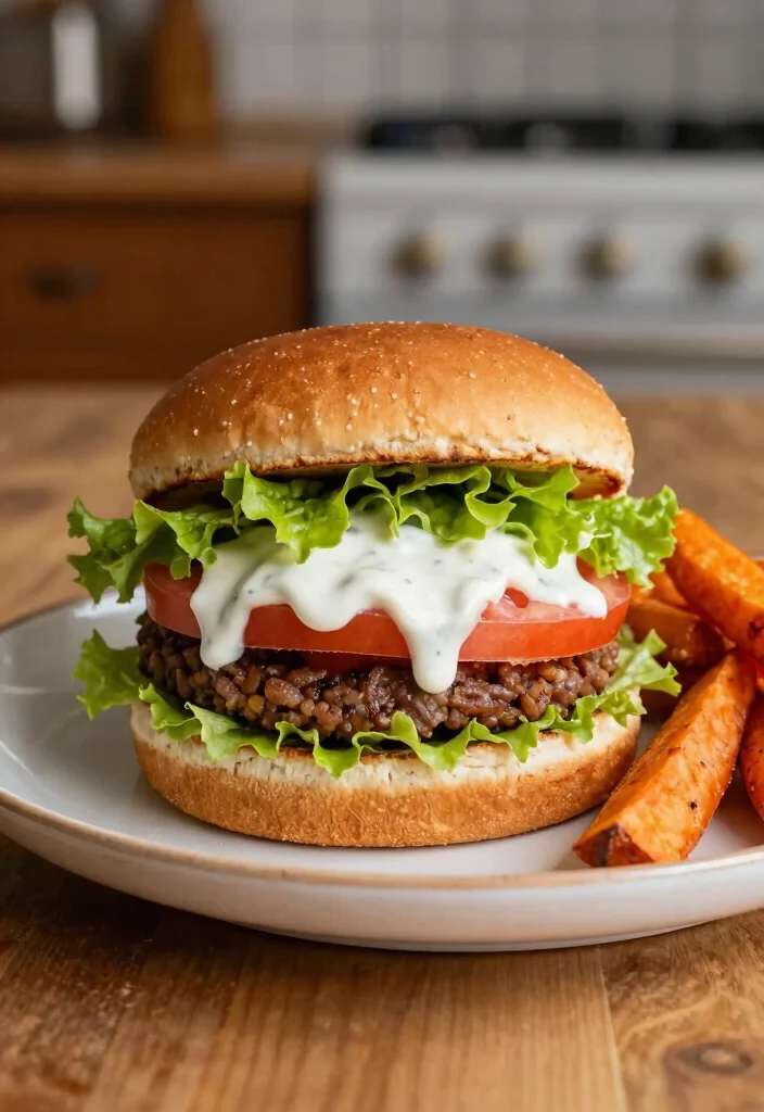 18 Ground Turkey Burger Recipes: Juicy, Lean, and Delicious - 6. Ranch Turkey Burgers 1