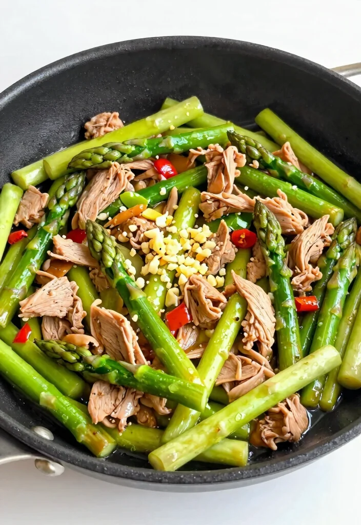 18 Ground Turkey Keto Recipes: Low Carb High Protein Delights - 11. Turkey and Asparagus Stir-Fry 1