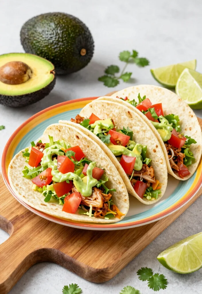 18 Ground Turkey Recipes for Dinner: Family-Friendly Meals - 1. Turkey Tacos with Avocado Crema 1