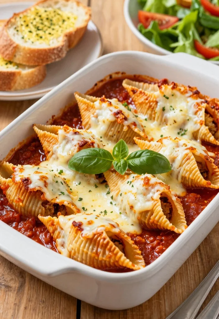 18 Ground Turkey Recipes for Dinner: Family-Friendly Meals - 13. Turkey and Spinach Stuffed Shells 1