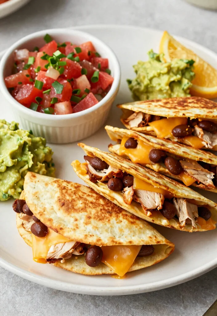 18 Ground Turkey Recipes for Dinner: Family-Friendly Meals - 18. Turkey and Bean Quesadillas 1