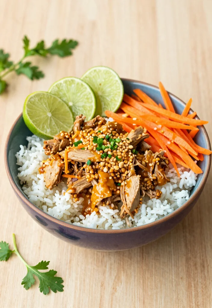 18 Ground Turkey and Rice Recipes: Simple Comfort Bowls - 13. Thai Turkey and Rice Bowl 1