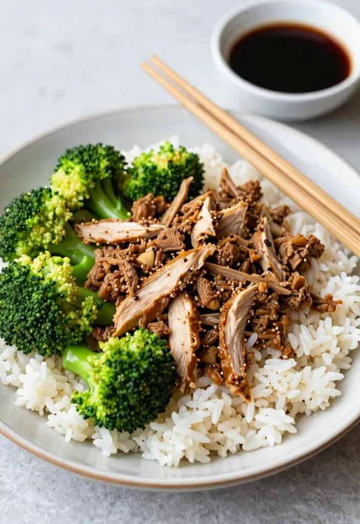 18 Ground Turkey and Rice Recipes: Simple Comfort Bowls - 4. Asian Turkey Rice Bowl with Broccoli 1