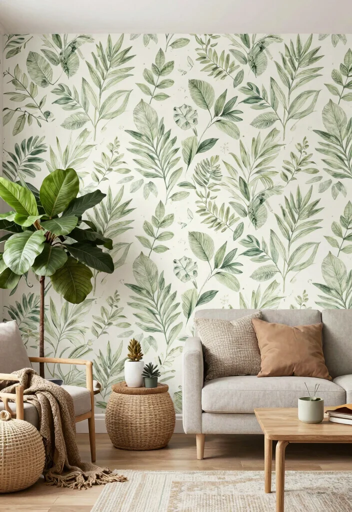 15 Customised Wallpaper for Wall Ideas That Transform Interiors - 10. Eco-Friendly Options 1