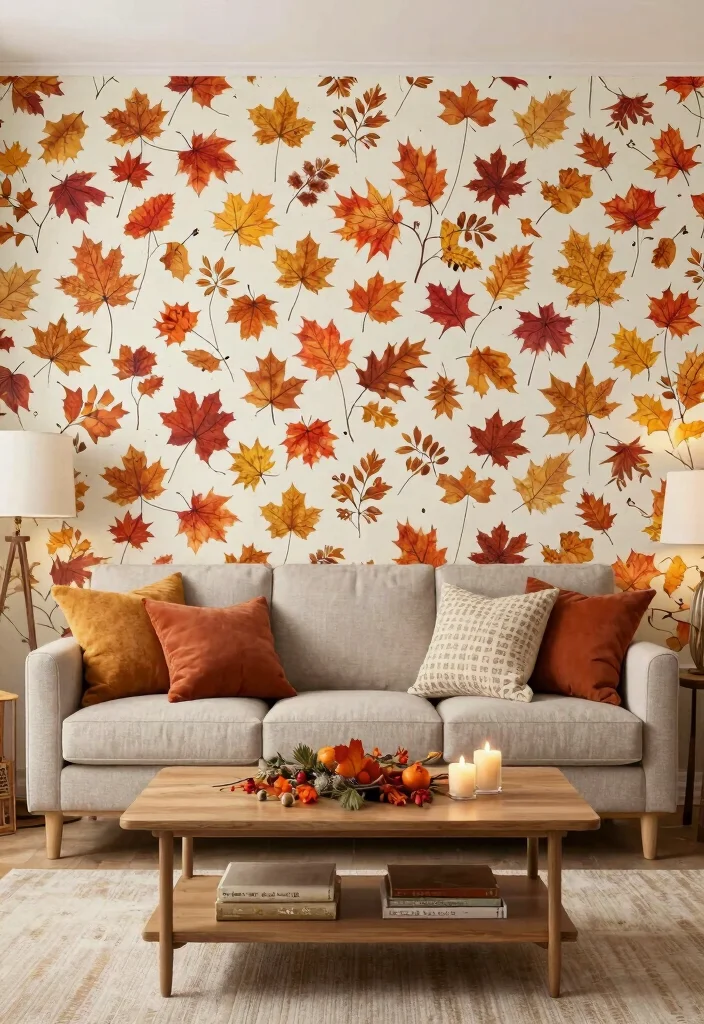 15 Customised Wallpaper for Wall Ideas That Transform Interiors - 15. Seasonal Themes for Festive Spirits 1