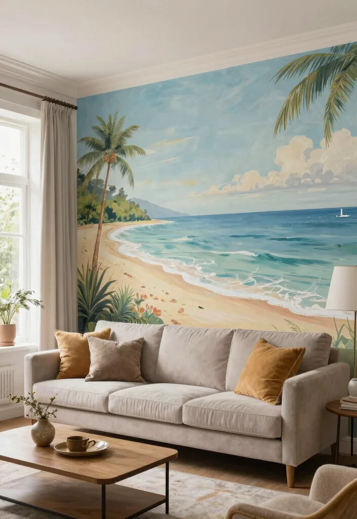 15 Customised Wallpaper for Wall Ideas That Transform Interiors - 9. Custom Murals for Personalized Touch 1