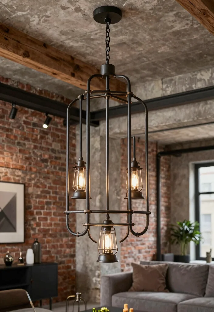 15 Minecraft Chandelier Design Ideas for Creative Builds 11 15 Minecraft Chandelier Design Ideas for Creative Builds - 10. Industrial Pipe Chandelier 1