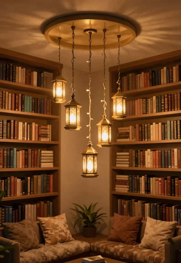 15 Minecraft Chandelier Design Ideas for Creative Builds 15 15 Minecraft Chandelier Design Ideas for Creative Builds - 14. Lantern String Chandelier 1