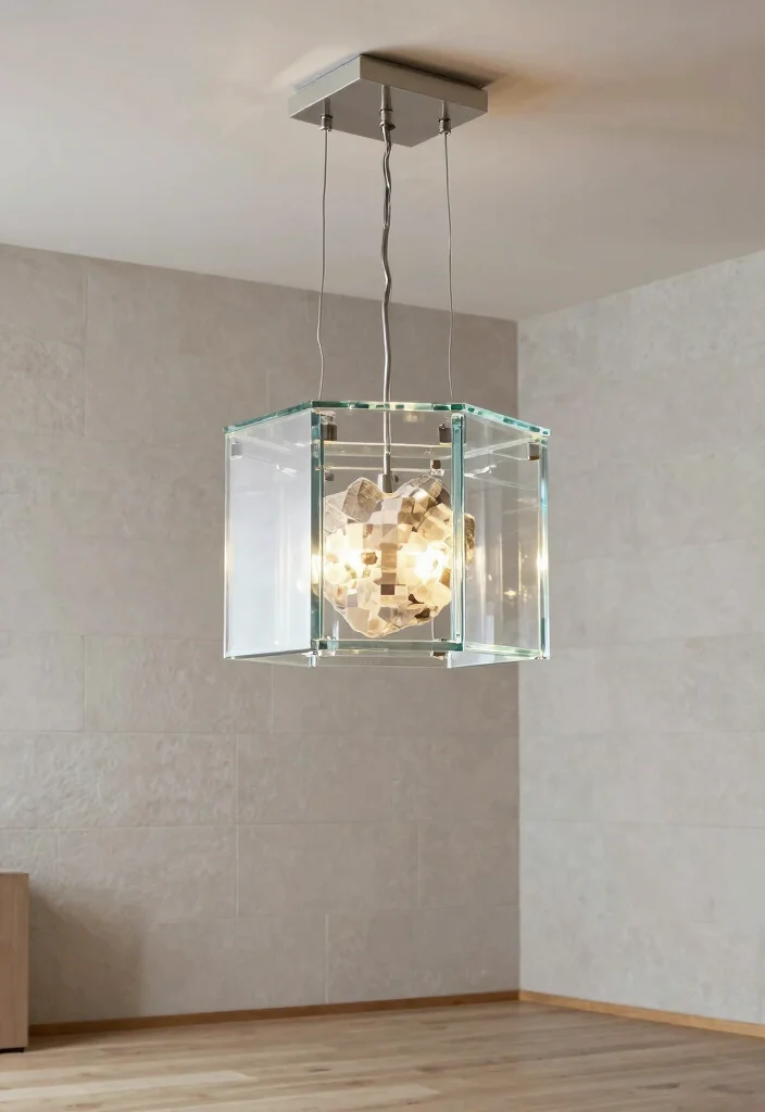 15 Minecraft Chandelier Design Ideas for Creative Builds 3 15 Minecraft Chandelier Design Ideas for Creative Builds - 2. Modern Glass Chandelier 1