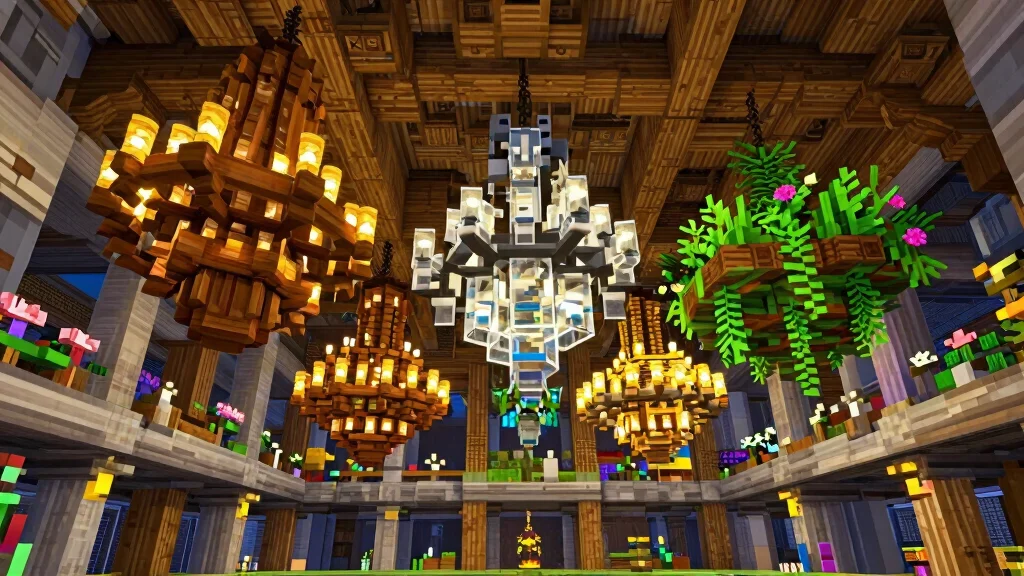 15 Minecraft Chandelier Design Ideas for Creative Builds