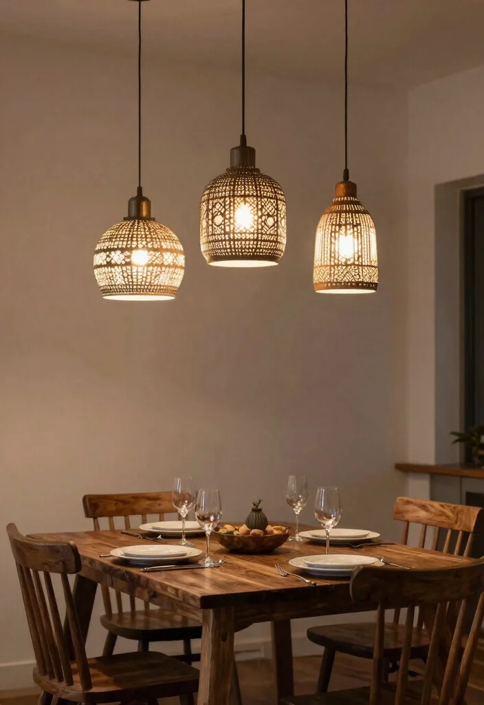 15 Rustic Pendant Light Ideas With Warm Farmhouse Glow 11 15 Rustic Pendant Light Ideas With Warm Farmhouse Glow - 10. Artisan Crafted Pendant Lights 1