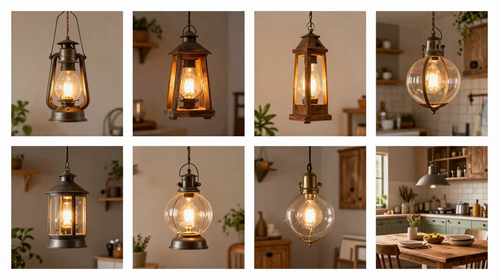 15 Rustic Pendant Light Ideas With Warm Farmhouse Glow