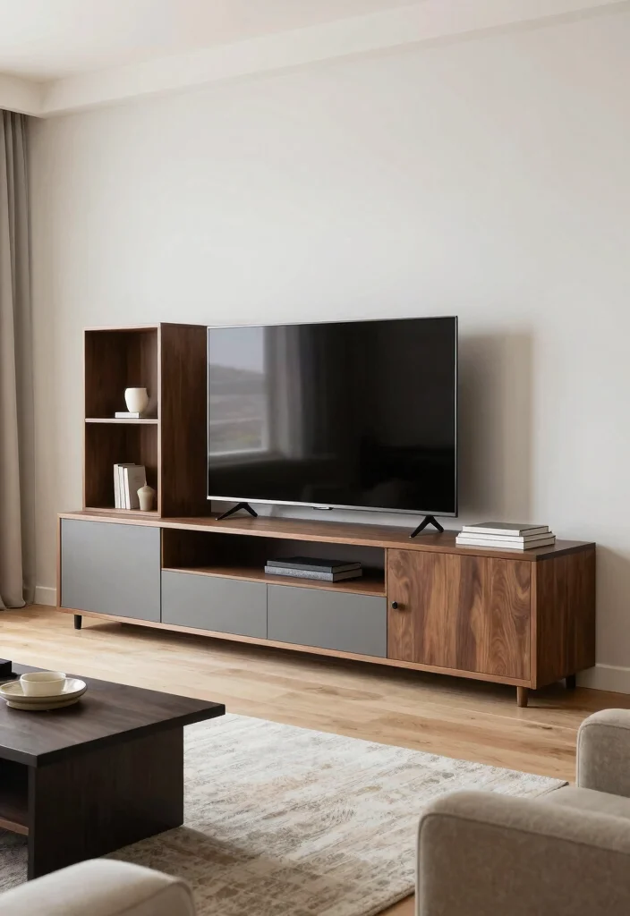 16 TV Unit Designs 2026 Trending Ideas With Contemporary Appeal - 14. Modular TV Units 1