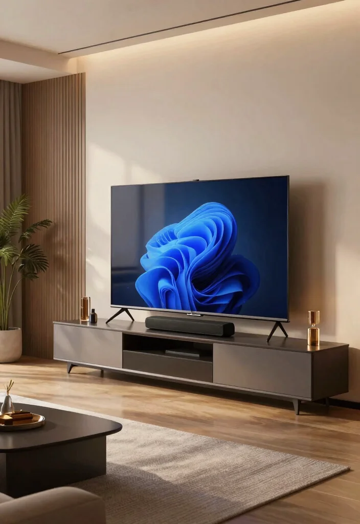 16 TV Unit Designs 2026 Trending Ideas With Contemporary Appeal - 16. Smart TV Units 1